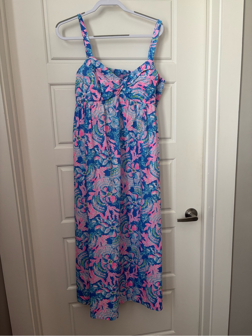 LILLY PULITZER  Azora Midi Dress   SITTING SEASIDE  Size 14